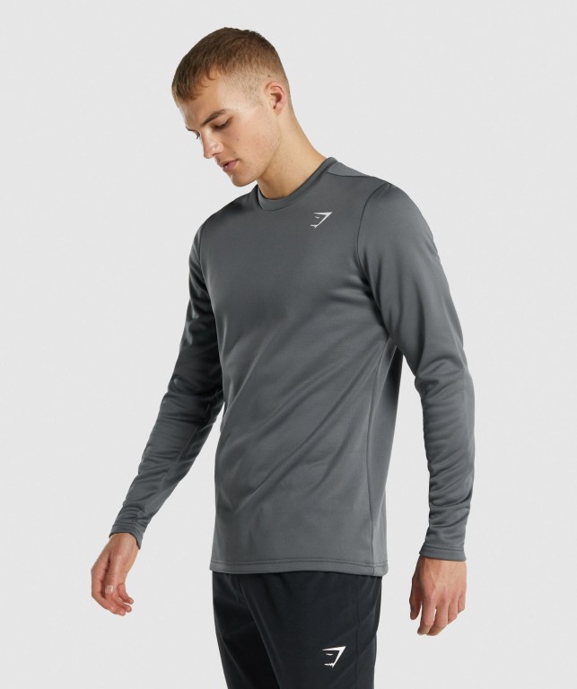 Gymshark Arrival Crew Sweatshirt Grå | GPK3LEtf4ij