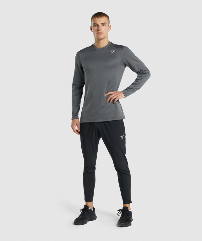 Gymshark Arrival Crew Sweatshirt Grå | GPK3LEtf4ij