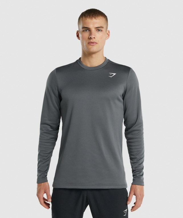 Gymshark Arrival Crew Sweatshirt Grå | GPK3LEtf4ij