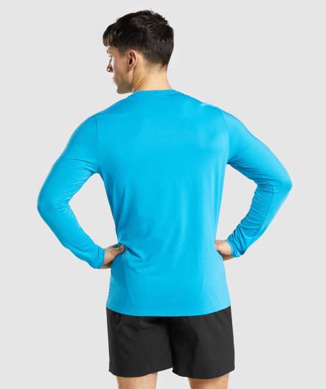 Gymshark Arrival Graphic Blå | SCwBwo6ULgb