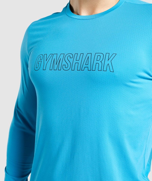 Gymshark Arrival Graphic Blå | SCwBwo6ULgb