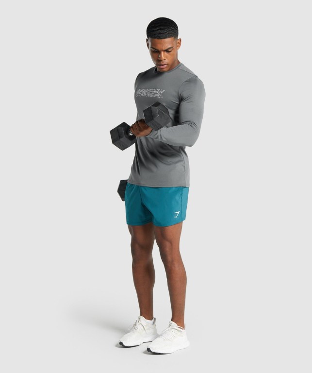 Gymshark Arrival Graphic Grå | gTEvTfHsJyC