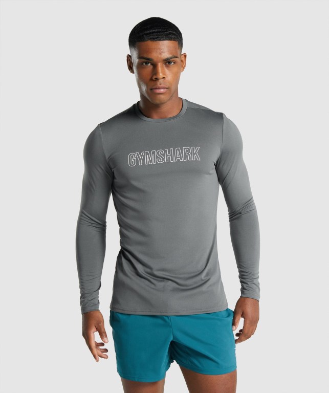 Gymshark Arrival Graphic Grå | gTEvTfHsJyC