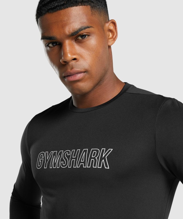 Gymshark Arrival Graphic Svarte | bYXh2Ru9k7M