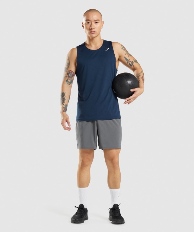 Gymshark Arrival Marineblå | wuS9fqrEHx2