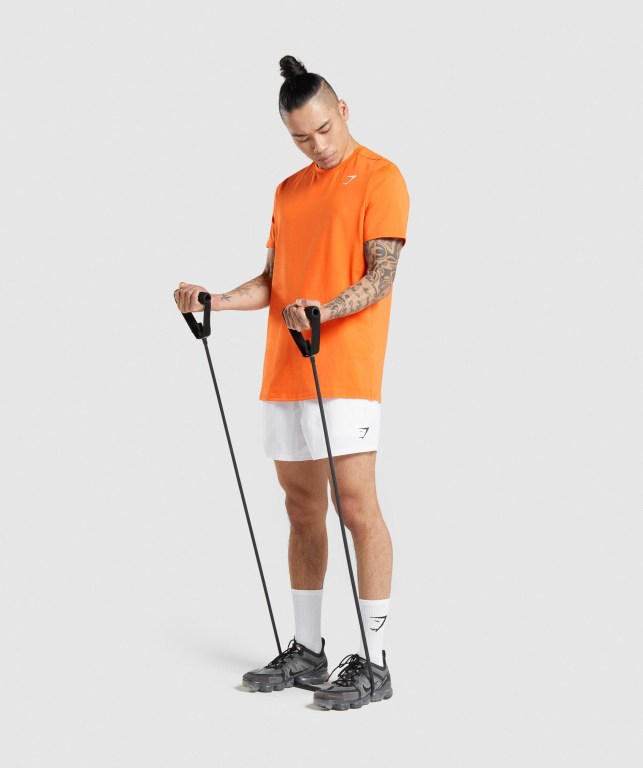 Gymshark Arrival Regular Fit Oransje | 6nomZYZFluF