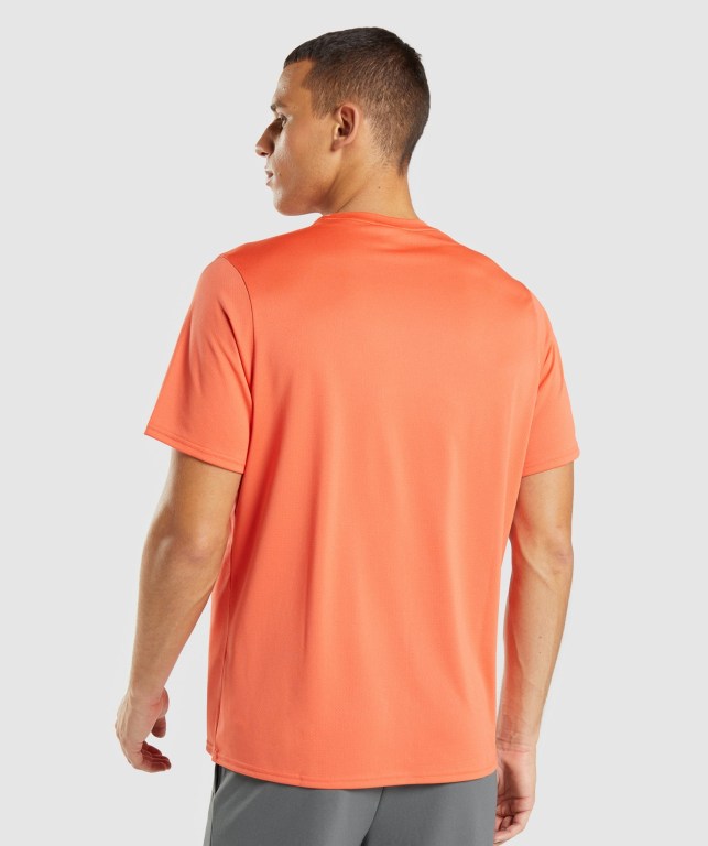 Gymshark Arrival Regular Fit Oransje | A7Tuz8jYqC9