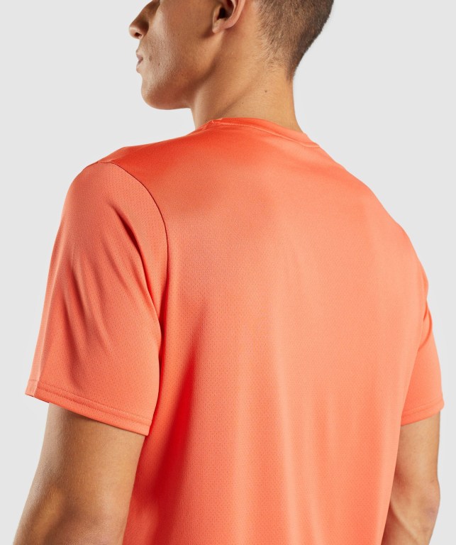 Gymshark Arrival Regular Fit Oransje | A7Tuz8jYqC9