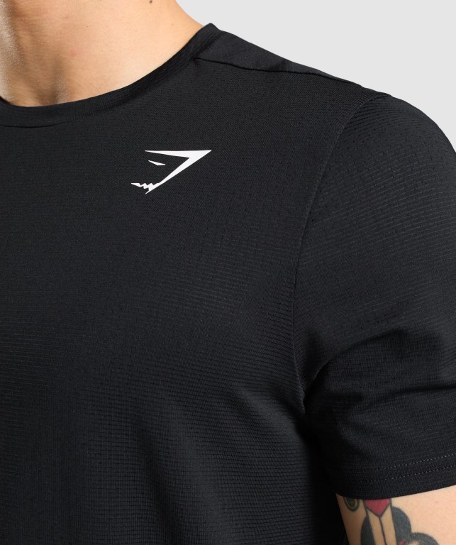 Gymshark Arrival Regular Fit Svarte | SDqE9LUIGz6