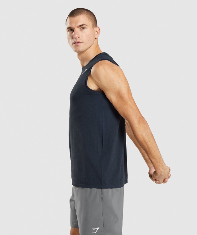 Gymshark Arrival Seamless Marineblå | czMc2vVWD1S