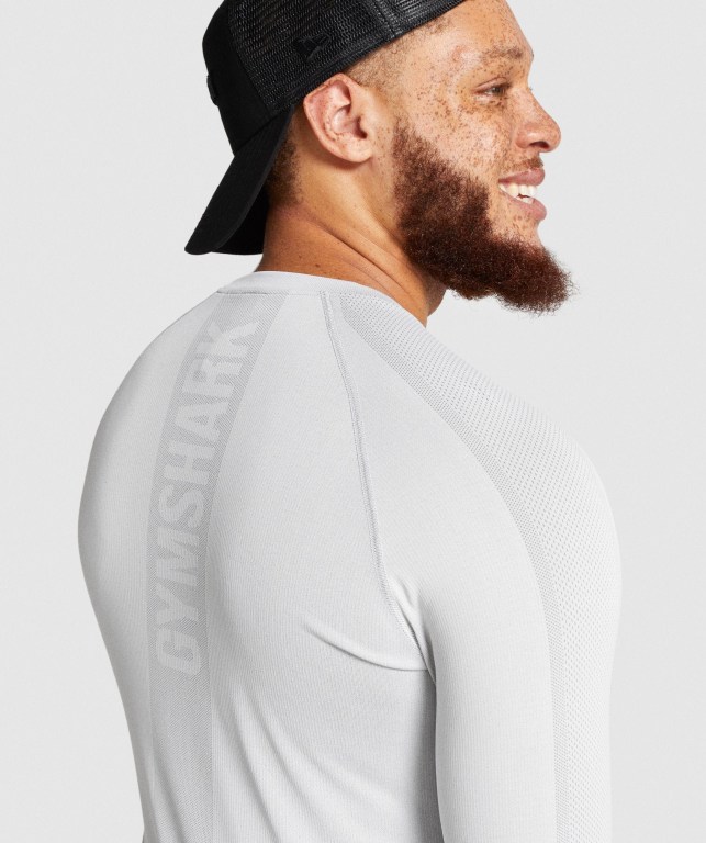 Gymshark Aspect Lette Seamless Lyse Grå | 6evT7JUAXKR