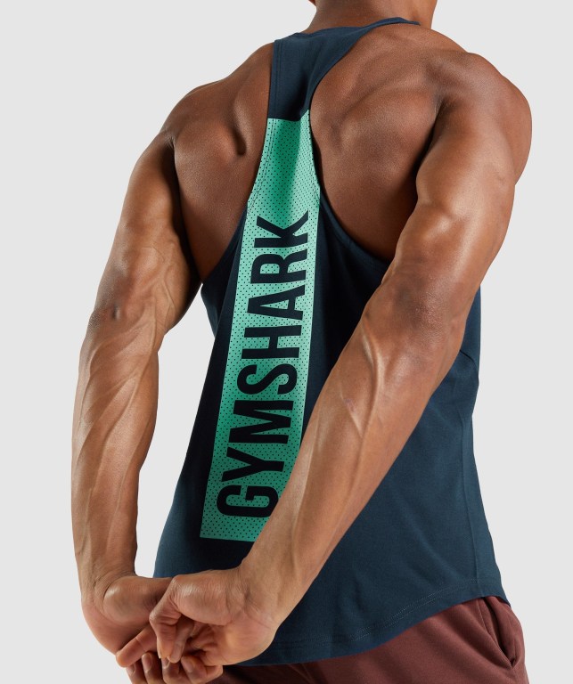 Gymshark Bold Marineblå | W9QbvWNUSGk