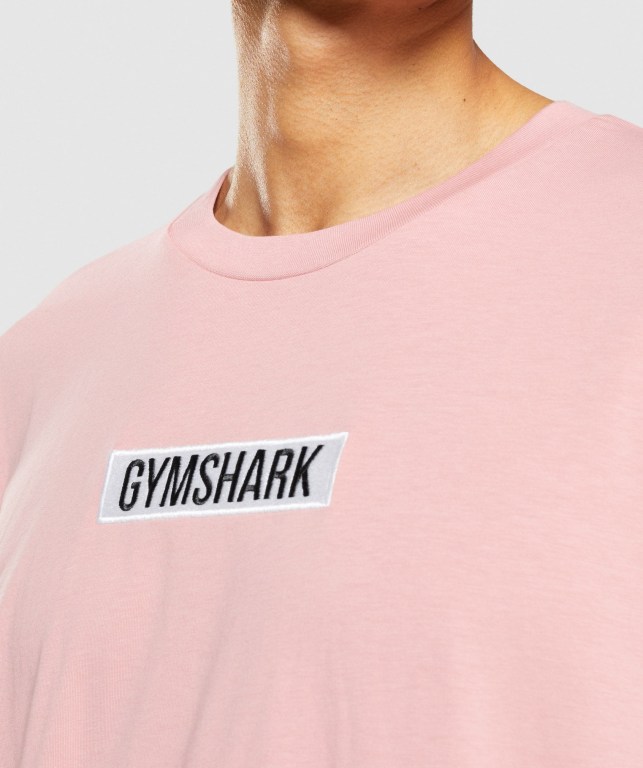 Gymshark Central Oversized Rosa | hIXQumCTTQL