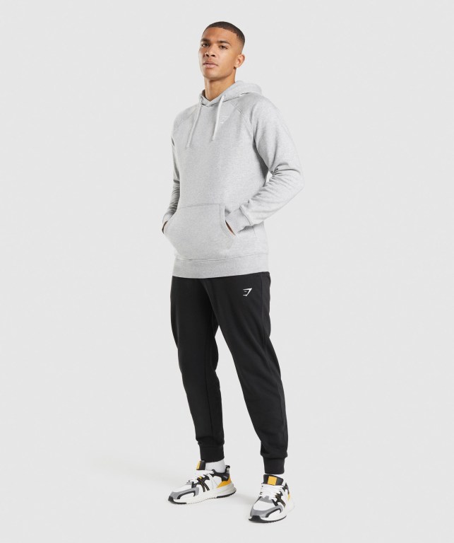 Gymshark Crest Lyse Grå | 5So6M8r3On7