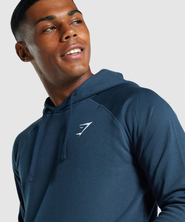 Gymshark Crest Marineblå | iubGdGy5WYd