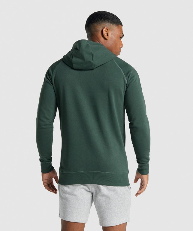 Gymshark Crest Mørke Grønn | g72lphAOtGz