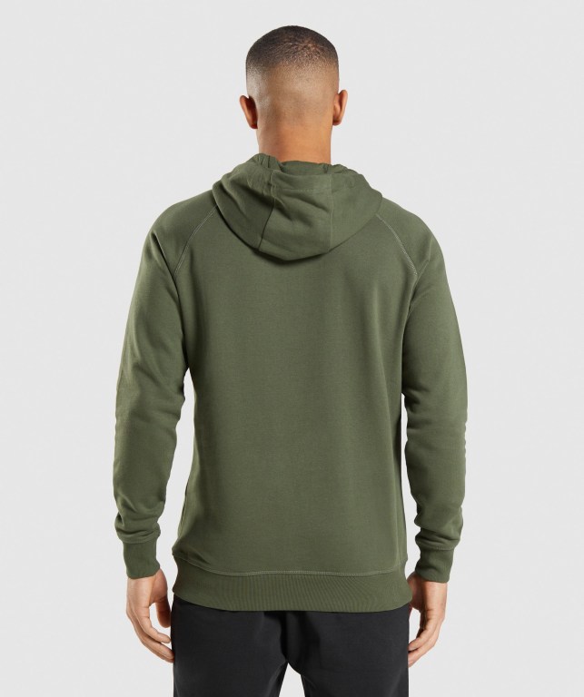 Gymshark Crest Olivengrønne | Qr3m1VvlIaE