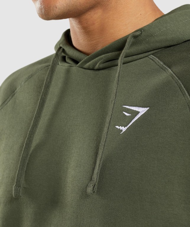 Gymshark Crest Olivengrønne | Qr3m1VvlIaE