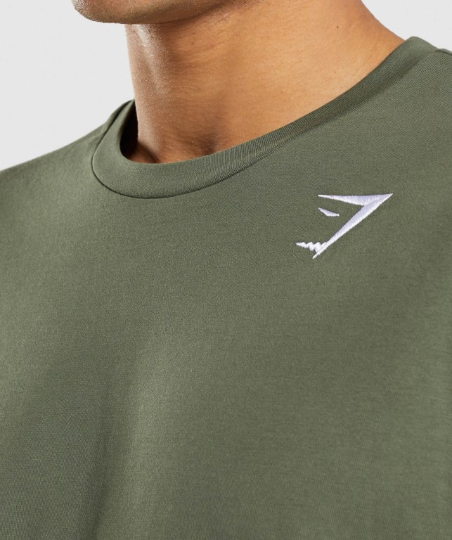 Gymshark Crest Olivengrønne | ebjKzMtNjGG