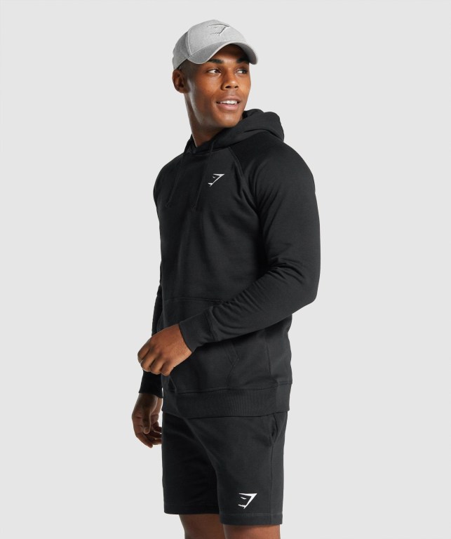 Gymshark Crest Svarte | KIC79smscae