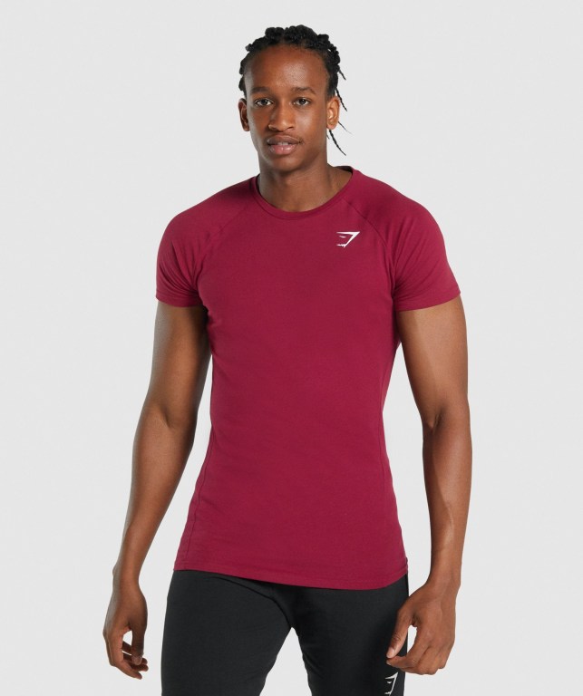 Gymshark Critical 2.0 Burgunder | YyR4VF7Uh6o