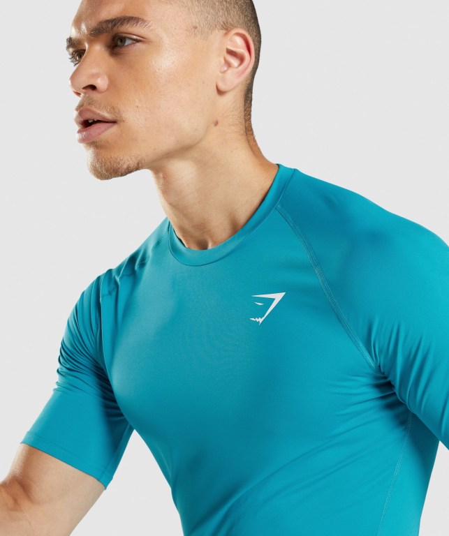 Gymshark Element Baselayer Blå | jCrDAeYXk86