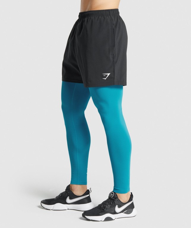 Gymshark Element Baselayer Blå | m1jmV69XW6u