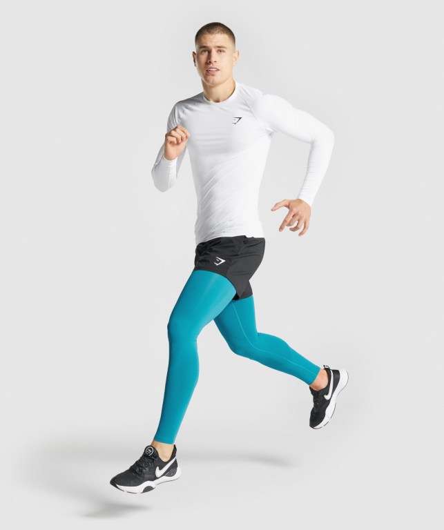 Gymshark Element Baselayer Blå | m1jmV69XW6u