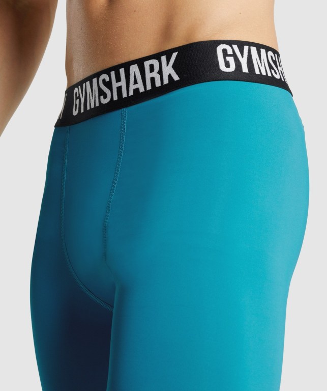 Gymshark Element Baselayer Blå | m1jmV69XW6u