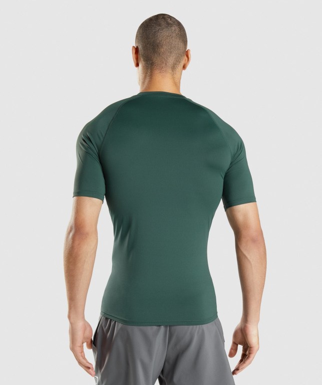 Gymshark Element Baselayer Mørke Grønn | JQFnpRpVlXW