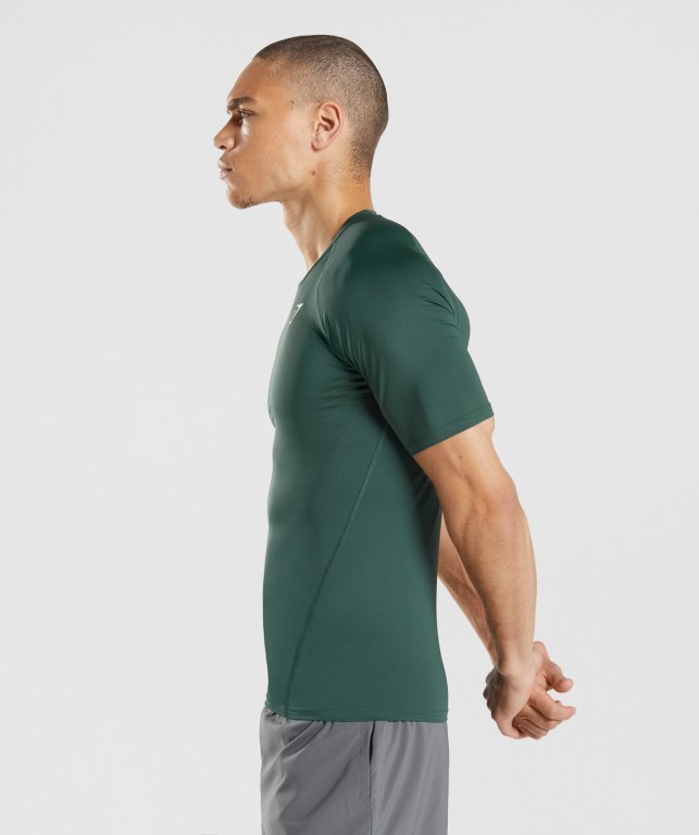 Gymshark Element Baselayer Mørke Grønn | JQFnpRpVlXW