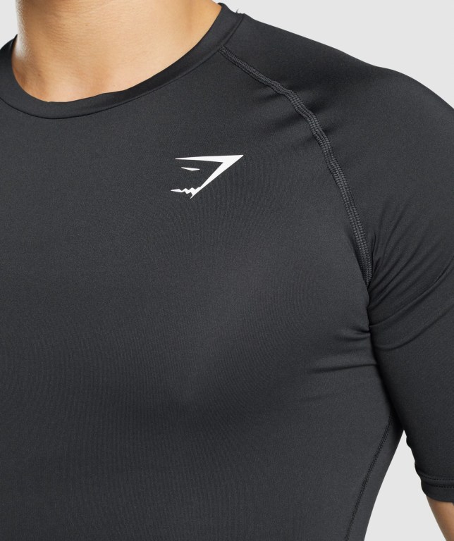 Gymshark Element Baselayer Svarte | FPpQIOfA5lY