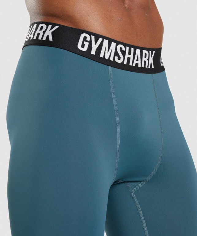 Gymshark Element Baselayer Turkis | CWbbkyrJPx2