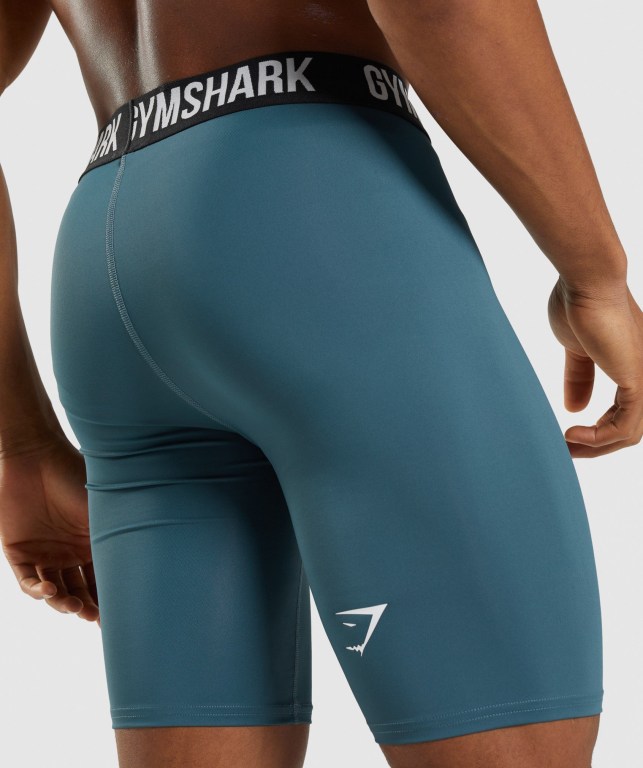 Gymshark Element Baselayer Turkis | hbU65eRQER1