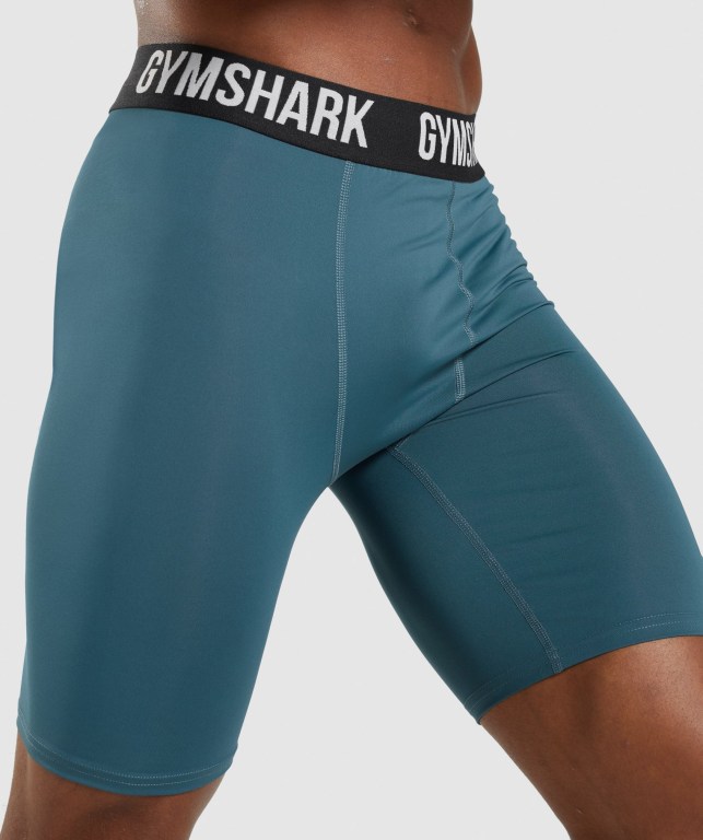 Gymshark Element Baselayer Turkis | hbU65eRQER1