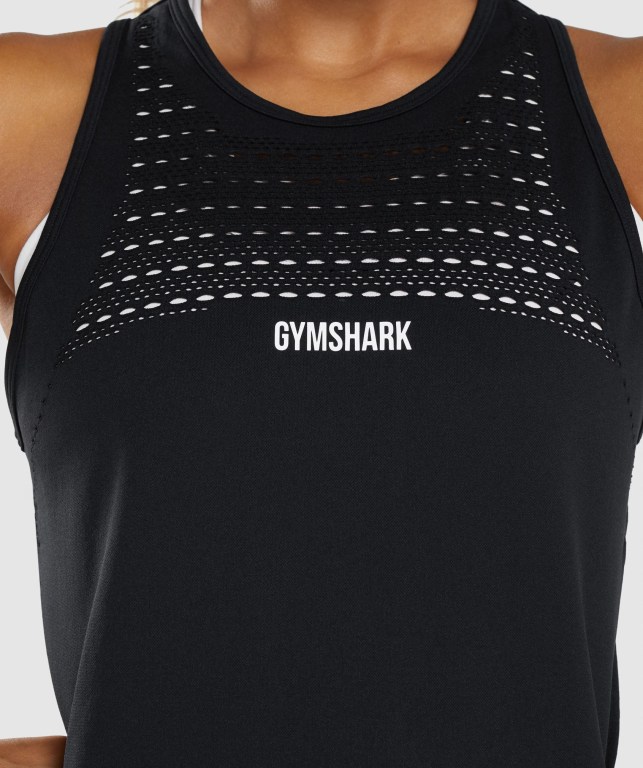 Gymshark Energy Seamless Loose Svarte | ItLVQV4qHqI