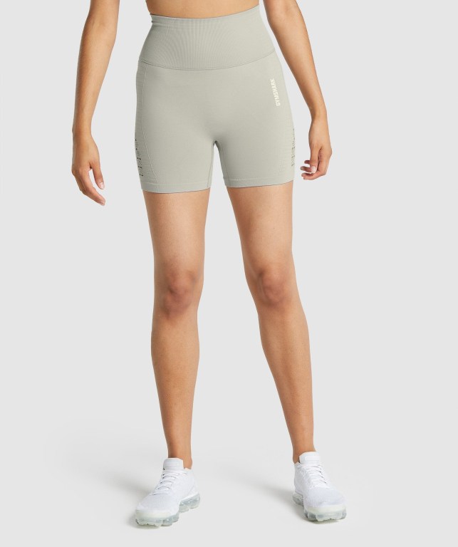 Gymshark Energy Seamless Lyse Grå | yuHJYdl3J3I