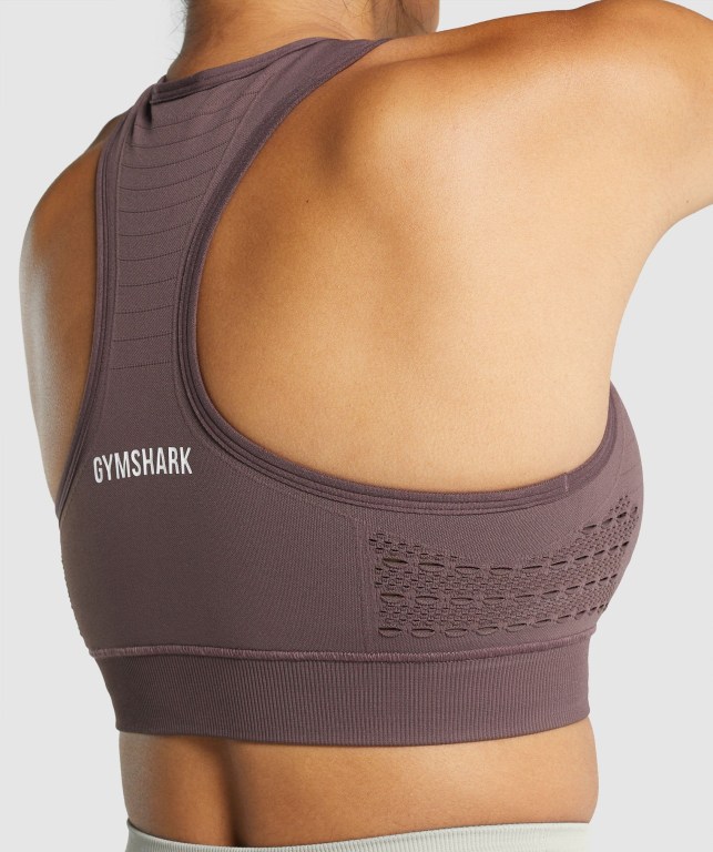 Gymshark Energy Seamless Sports Bra Brune | j1SfVlj5Xy5