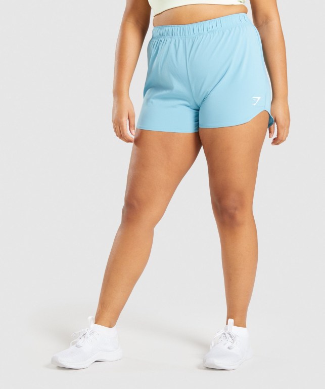 Gymshark Essential Loose Trenings Lyse Blå | bHhFrxwzJXG