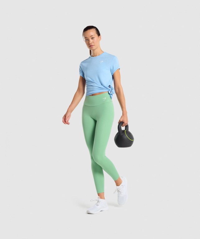 Gymshark Essential Lyse Blå | 2KGeQyjeIWf