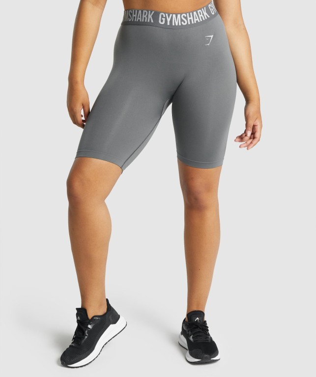 Gymshark Fit Seamless Cycling Grå | 9tMMIuhVWmM