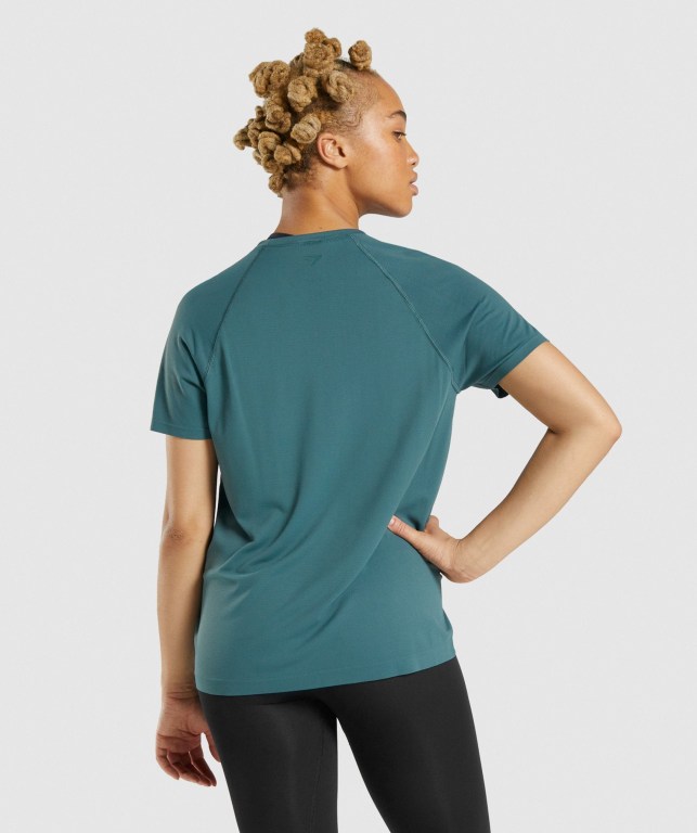 Gymshark Fit Seamless Mørke Grønn | JTpDWBL1GTp