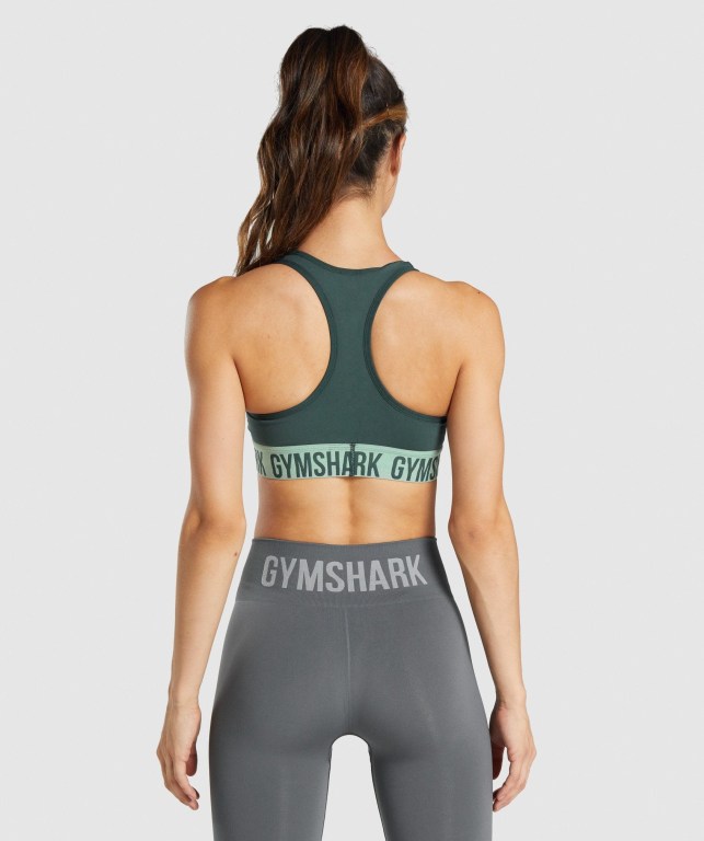 Gymshark Fit Seamless Sports Bra Grønn | toLZHqehvNT