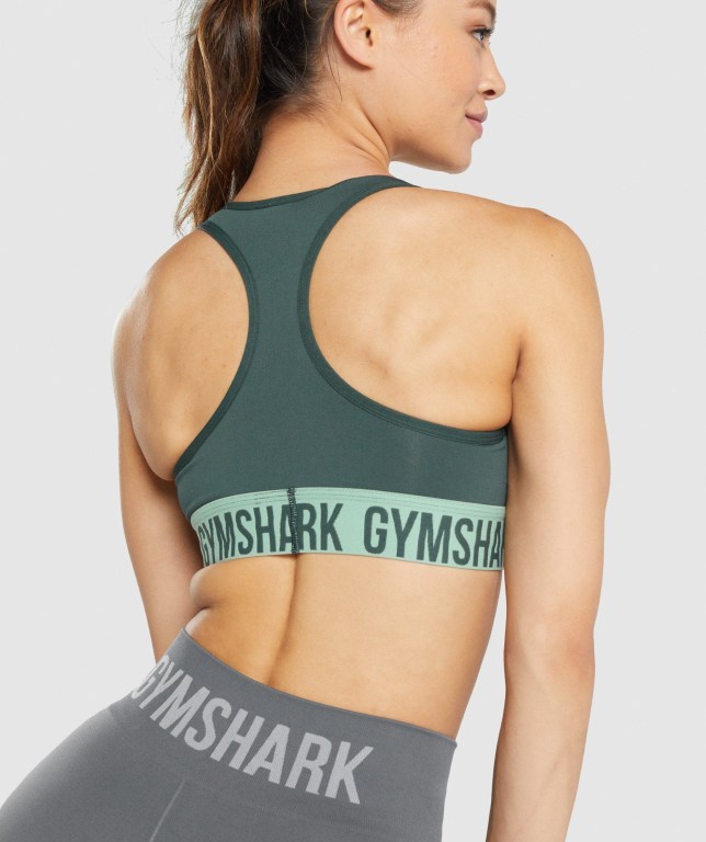 Gymshark Fit Seamless Sports Bra Grønn | toLZHqehvNT