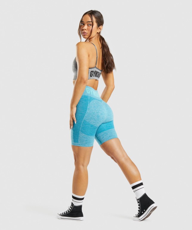 Gymshark Flex Cycling Blå | BjoQ2IQc8jO