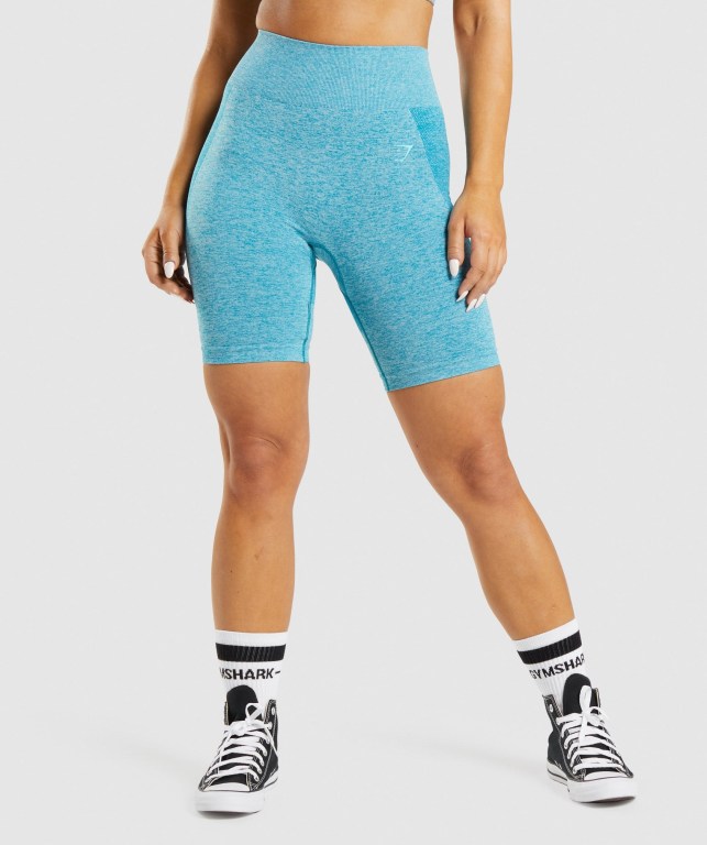 Gymshark Flex Cycling Blå | BjoQ2IQc8jO