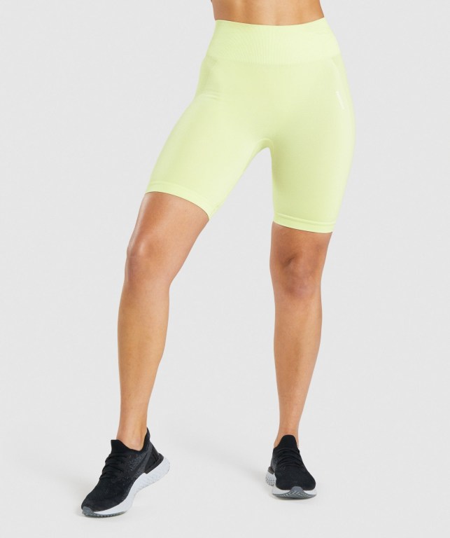 Gymshark Flex Cycling Lyse Grønn | VxdLCAqMZnw