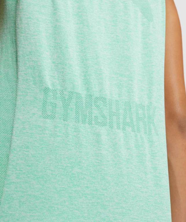 Gymshark Flex Loose Top Grønn | 6X5vLdwDonj