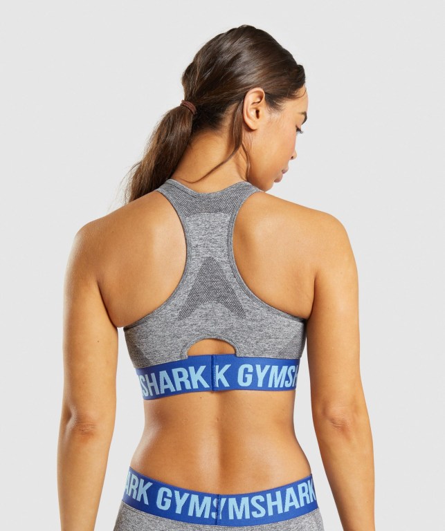 Gymshark Flex Sports Bra Grå | KYWCQqYxMG1