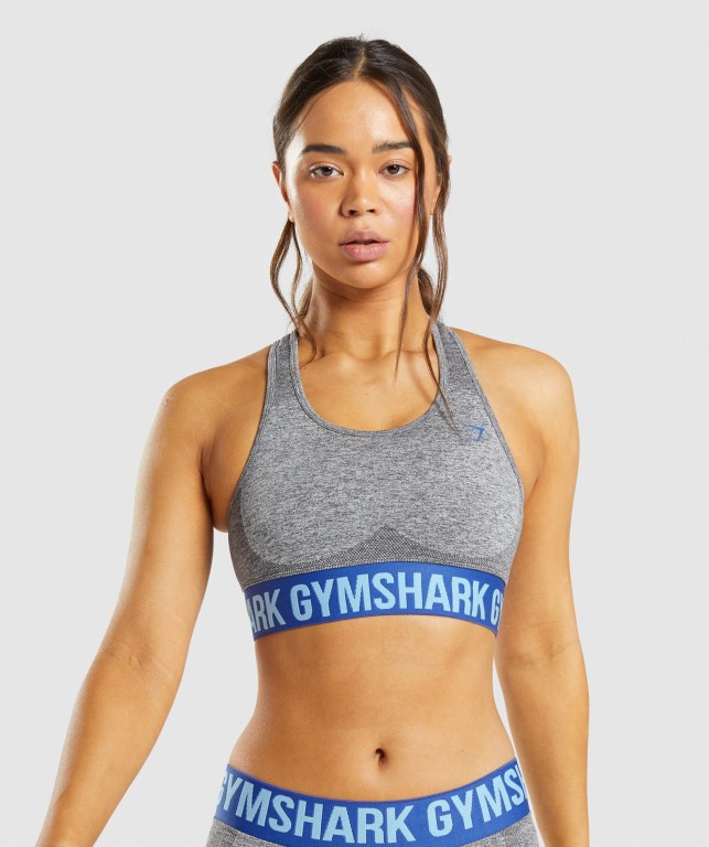 Gymshark Flex Sports Bra Grå | KYWCQqYxMG1